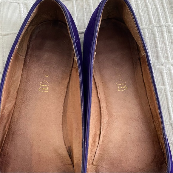 Aldo Purple Leather Loafers/Flats, size 8.5 - Picture 5 of 7